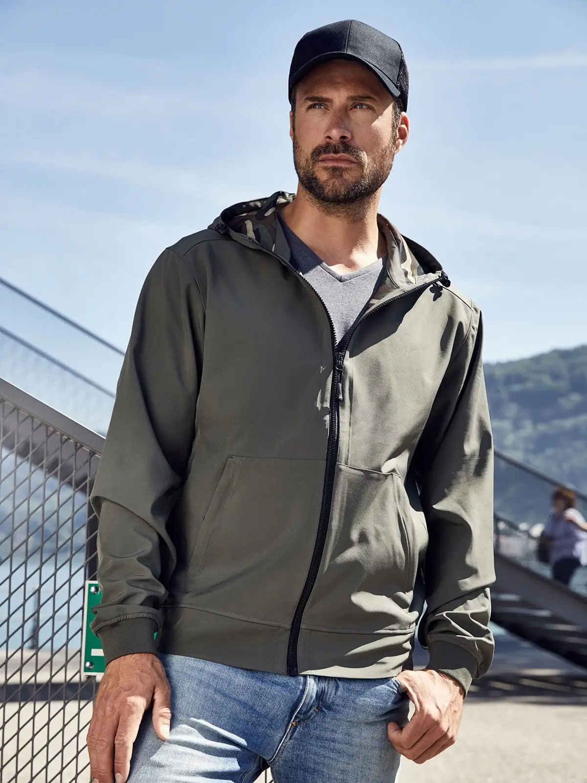Men's Hooded Softshell Jacket - dettaglio 2
