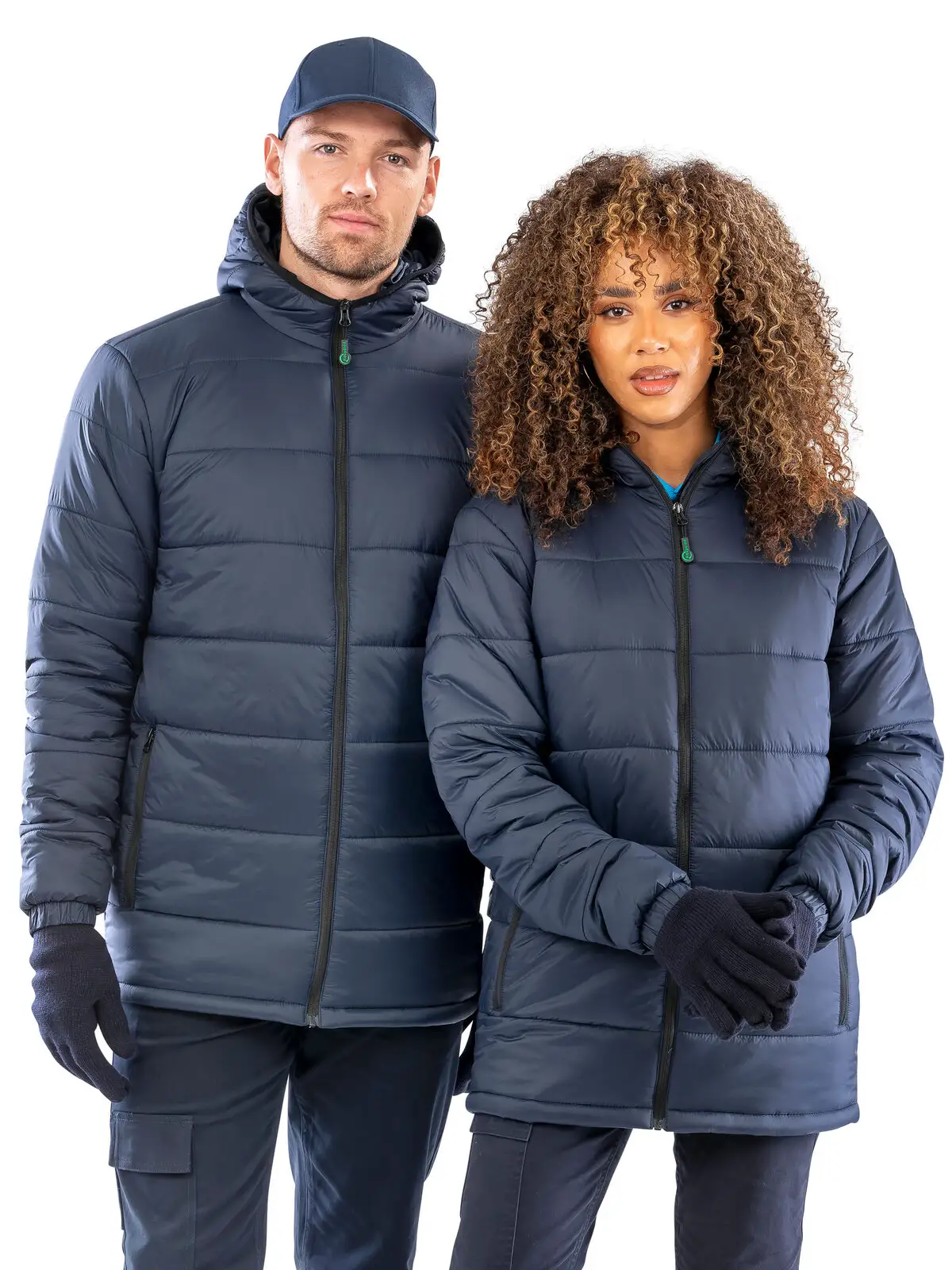 Recycled hooded padded parka - dettaglio 3
