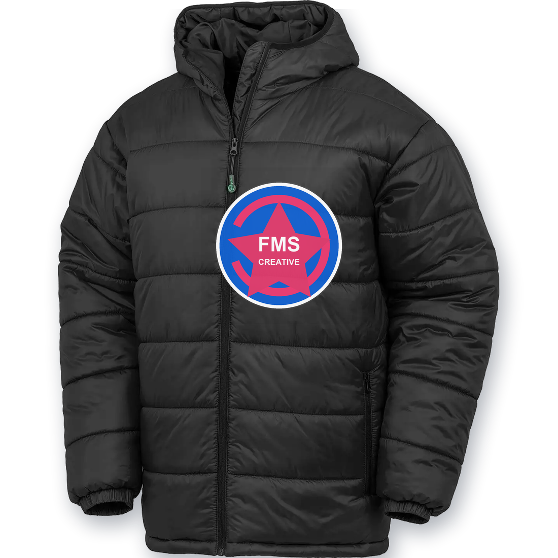 Recycled hooded padded parka - dettaglio 4
