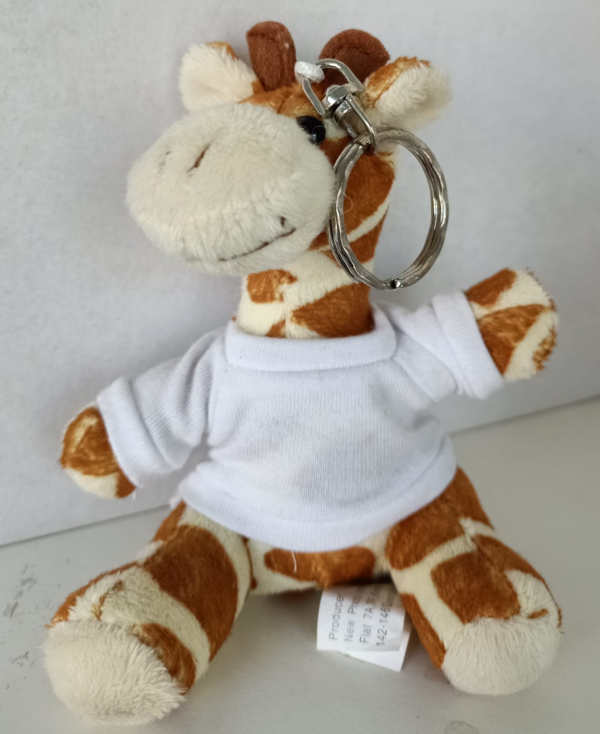 portachiavi peluche personalizzabile