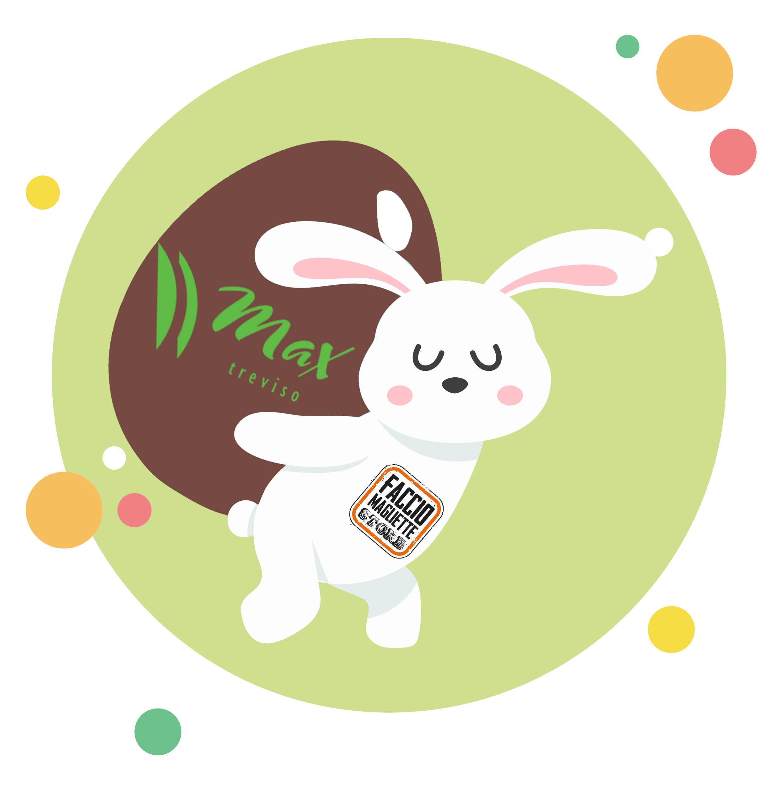 Uovo di Pasqua con sorpresa personalizzata - FMSTV