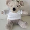 portachiavi peluche personalizzabile