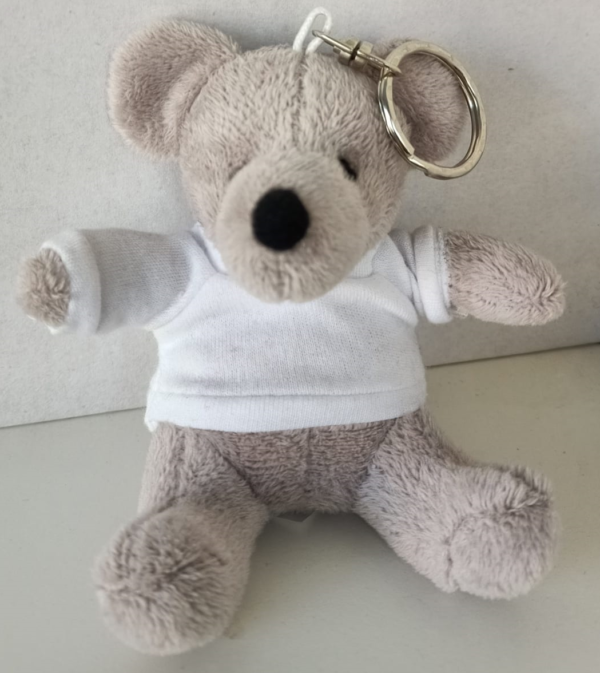 portachiavi peluche personalizzabile