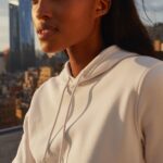 Felpa cappuccio donna cotone organico personalizzata