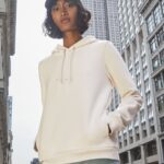 Felpa cappuccio donna cotone organico personalizzata