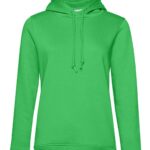 Felpa cappuccio donna cotone organico personalizzata