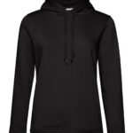 Felpa cappuccio donna cotone organico personalizzata