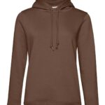 Felpa cappuccio donna cotone organico personalizzata