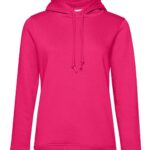 Felpa cappuccio donna cotone organico personalizzata