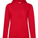 Felpa cappuccio donna cotone organico personalizzata