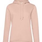 Felpa cappuccio donna cotone organico personalizzata