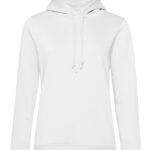 Felpa cappuccio donna cotone organico personalizzata