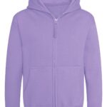 Felpa cappuccio bambino con zip personalizzata