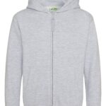 Felpa cappuccio bambino con zip personalizzata