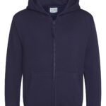 Felpa cappuccio bambino con zip personalizzata