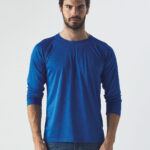 T-shirt sportiva maniche lunghe uomo